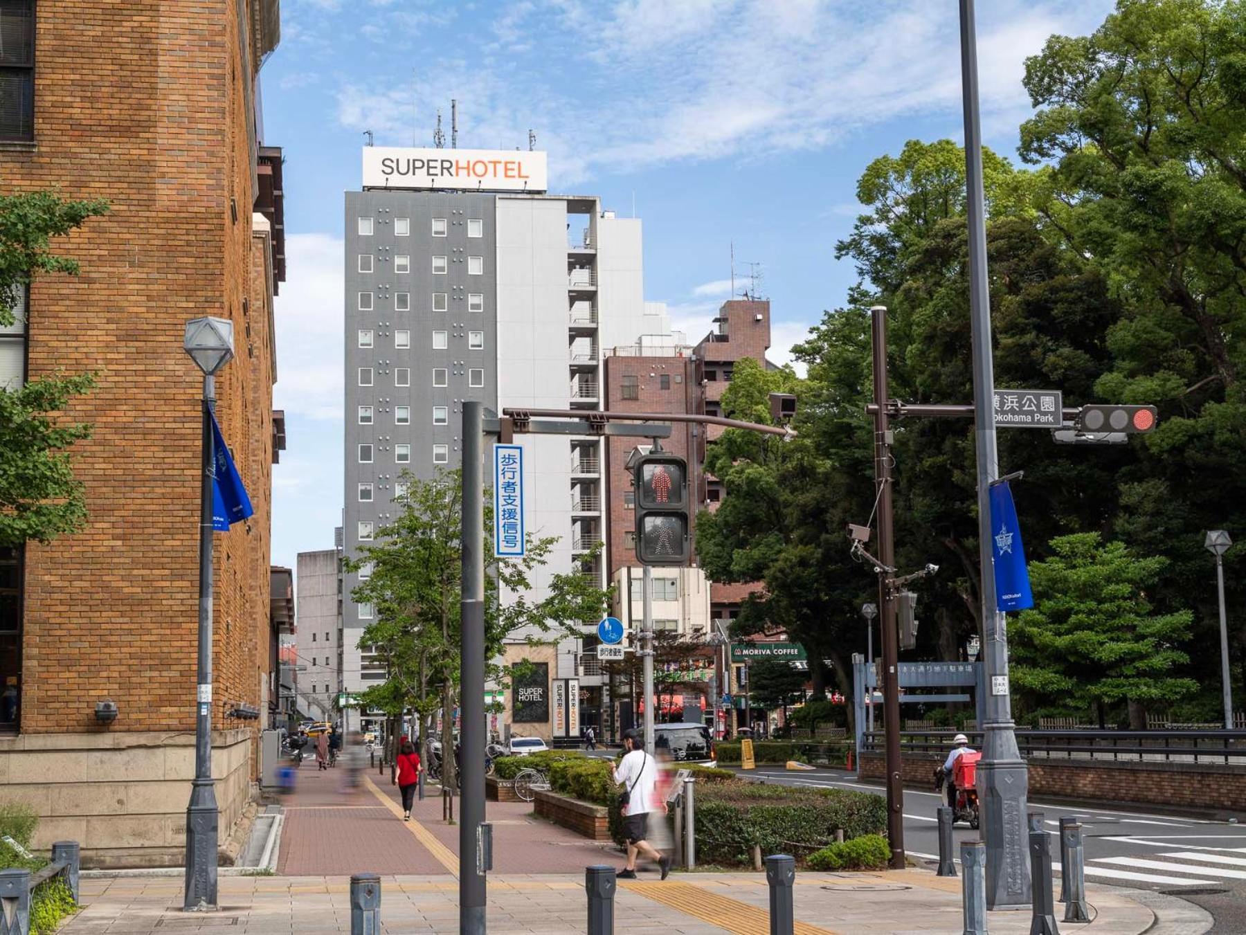 Super Hotel Yokohama Kannai Exterior foto